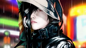 Colorful Kaneki Fan Art Tokyo Ghoul Wallpaper