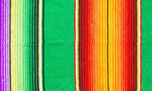Colorful Mexican Serape Blanket Wallpaper