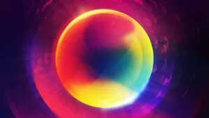 Colorful Orb 4k Desktop Wallpaper