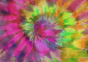 Colorful Pastel Tie Dye Fabric Texture Wallpaper