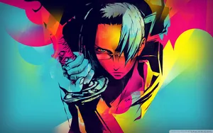 Colorful Samurai Champloo Jin Wallpaper