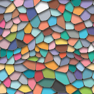 Colorful Seamless Mosaic Wallpaper