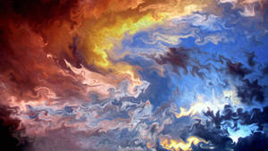 Colorful Sky Art Wallpaper