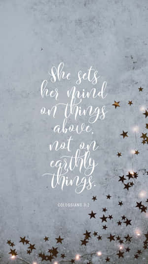 Colossians Christian Quotes Wallpaper