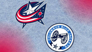 Columbus Blue Jackets Logos Wallpaper