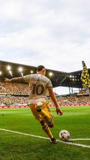 Columbus Crew Lucas Zelarayan Wallpaper