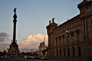 Columbus Monument Wallpaper