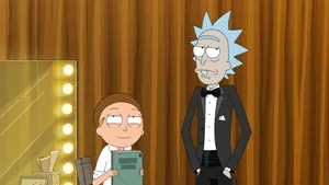 Come Along For An Adventure With Rick And Morty Wallpaper