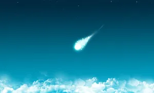 Comet Cloud Art Wallpaper