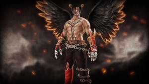 Comic Devil Jin Kazama Fan Art Wallpaper