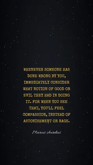 Compassion Quote Stoicism Wallpaper