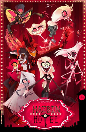 Complete Hazbin Hotel Main Characters Wallpaper