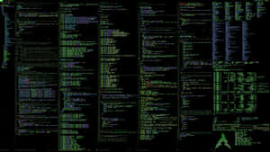 Complicated Terminal Codes Wallpaper