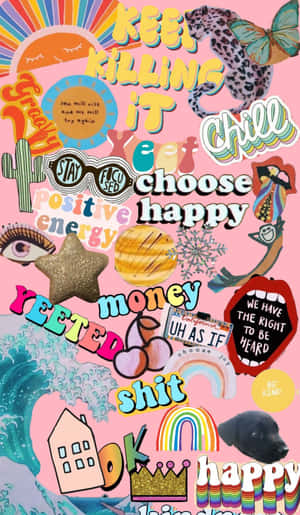 Confident Teen Bruh Girl Making A Statement Wallpaper