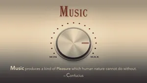 Confucius Music Quote Wallpaper