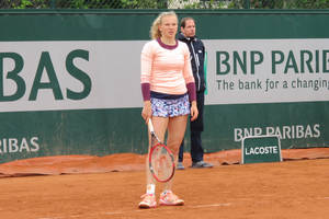 Confused Katerina Siniakova Wallpaper