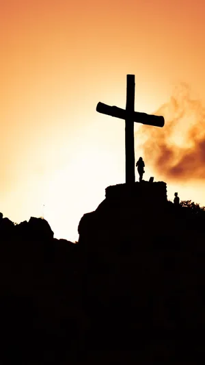 Connect To God With Jesus Iphone Wallpaper