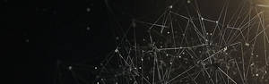 Connected Lines Linkedin Banner Wallpaper