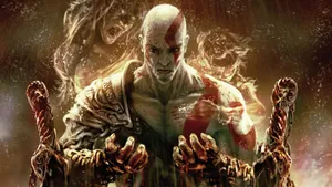 Conquer Mount Olympus In God Of War 3 Wallpaper