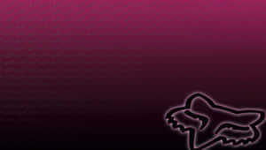 Conquer Your Goals With The Iconic Fox Racing Logo. Wallpaper