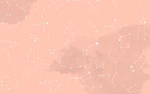 Constellations Rose Gold Laptop Wallpaper