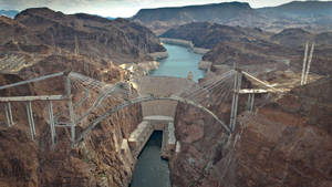 Construction Work Around Hoover Dam Wallpaper