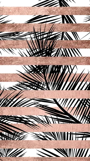 Contemporary Leaves Wallpaper