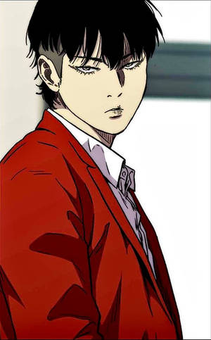 Contemporary Styling - Jay Jo With An Undercut Hairstyle Wallpaper