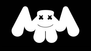 Contrast Marshmello Bat Logo Wallpaper