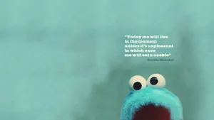 Cookie Monster Quotes Desktop Wallpaper