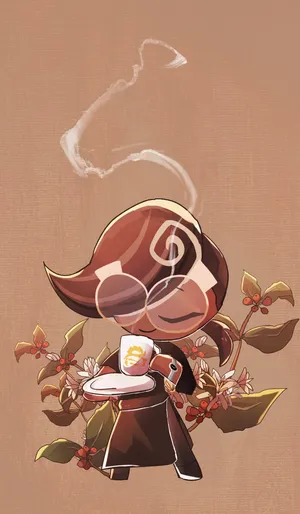 Cookie Run Kingdom Espresso Wallpaper