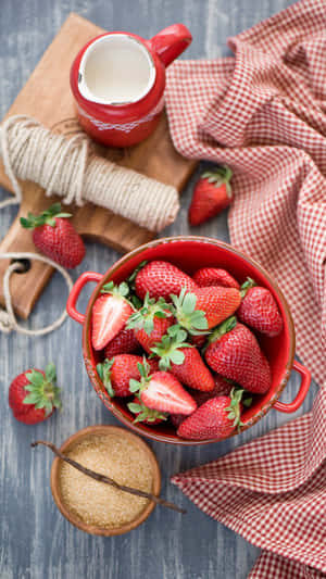 Cooking Meals Made Easy With Food Phone Wallpaper
