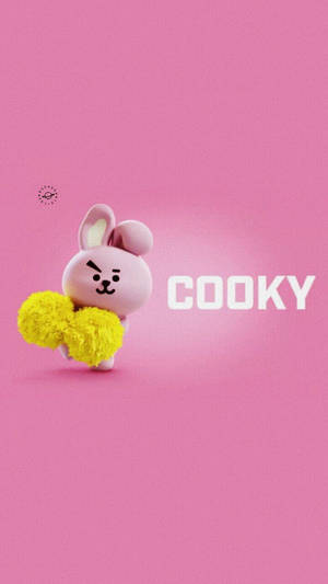 Cooky Bt21 Cute 3d Wallpaper