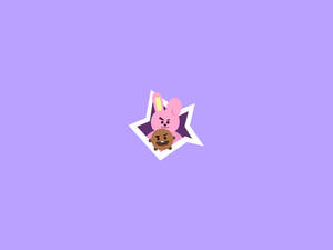 Cooky Bt21 With Shooky Wallpaper