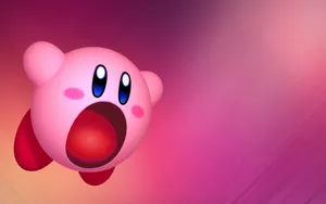 Cool 3d Art Kirby Wallpaper