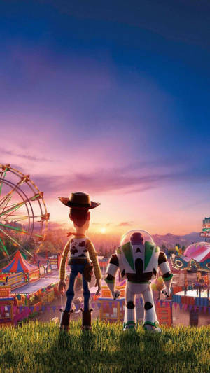 Cool Aesthetic Woody And Buzz Wallpaper