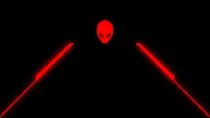 Cool Alienware Red Logo Hd Wallpaper