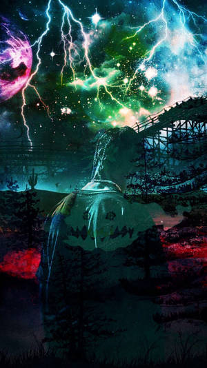Cool Artwork Astroworld Album Wallpaper