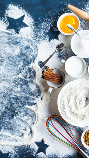 Cool Baking Iphone Screen Display Wallpaper