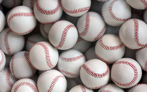 Cool Baseballs Combined Wallpaper