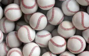 Cool Baseballs Combined Wallpaper