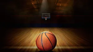 Cool Basketball Empty Court Wallpaper