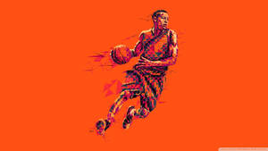 Cool Basketball Orange Wallpaper