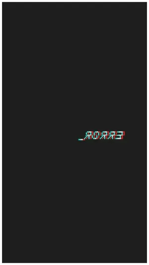 Cool Black Aesthetic Mirror Text Wallpaper