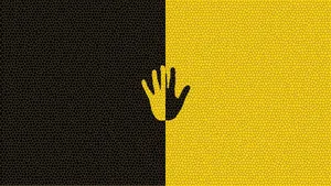 Cool Black And Yellow Background Wallpaper