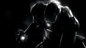 Cool Black Iron Man Wallpaper