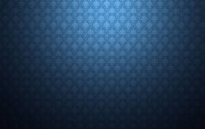Cool Blue Vintage Pattern Wallpaper