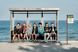 Cool Bts Laptop Spring Day Wallpaper