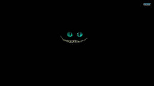 Cool Cheshire Cat Poster Wallpaper