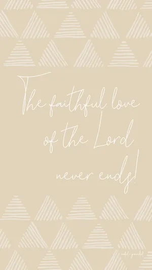 Cool Christian Triangle Patterns Wallpaper